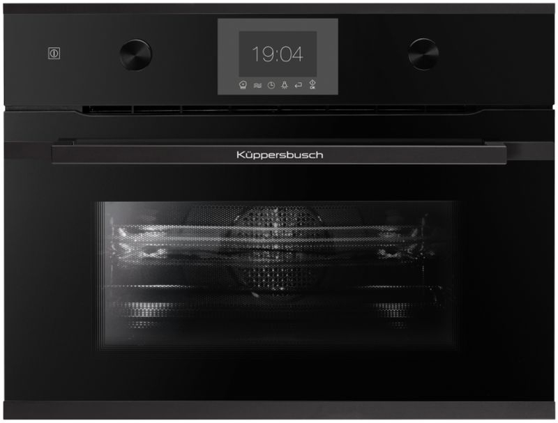 Küppersbusch CB 6350.0 S5, compact oven black / Black Velvet, EEK: A+, with 5 year guarantee!