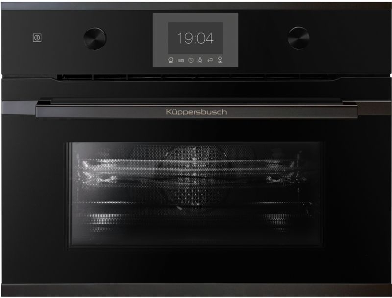 Küppersbusch CB 6350.0 S2, compact oven black / Black Chrome, EEK: A+, with 5 year guarantee!