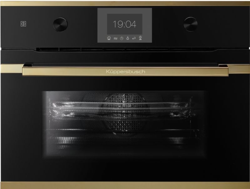 Küppersbusch CB 6350.0 S4, compact oven black / gold, EEK: A+, with 5 year guarantee!