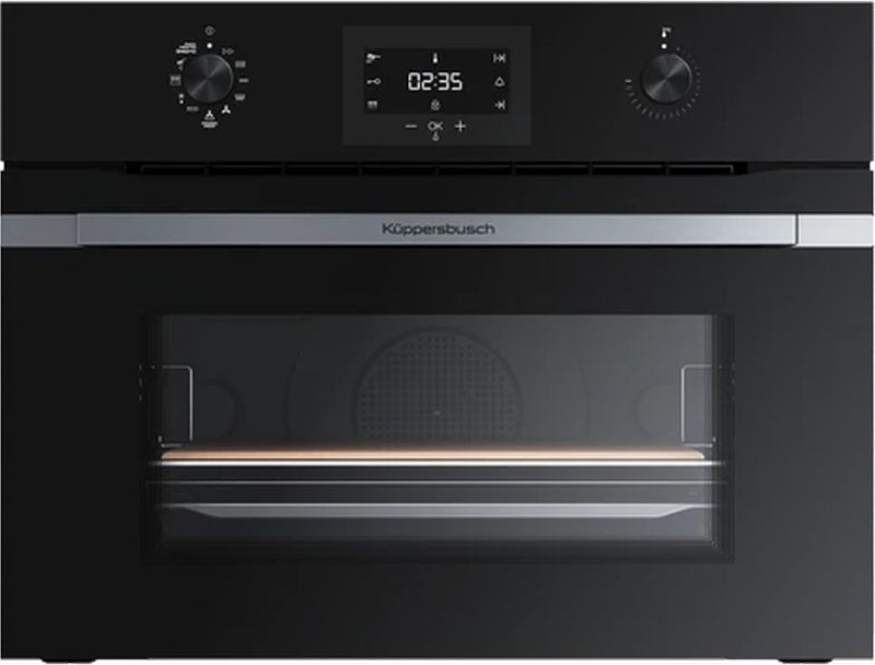 Küppersbusch CBP 6332.0 S1, compact oven black / stainless steel, EEK: A+, with 5 year guarantee!