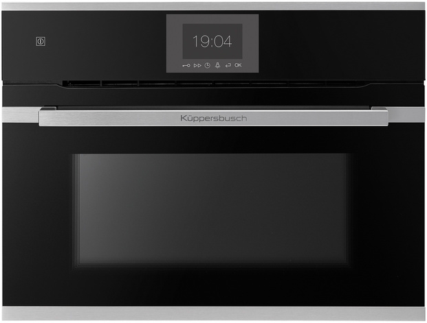 Küppersbusch CBP 6550.0 S1, compact oven black / stainless steel, EEK: A+, with 5 year guarantee!