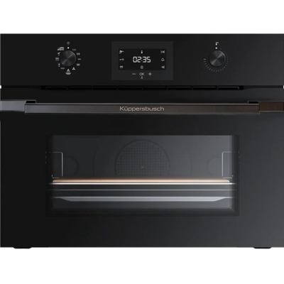 Küppersbusch CBP 6332.0 S2 AirFry, компактная духовка, черный/черный хром, EEK: A+, с гарантией 5 лет!