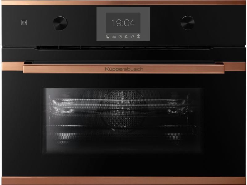 Küppersbusch CB 6350.0 S7 AirFry, compact oven black / copper, EEK: A+, with 5 year guarantee!