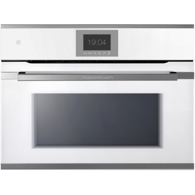 Küppersbusch CBM 6550.0 W3, mikrolaineahjuga ahi, valge/hõbedane kroom, garantiiga 5 aastat!