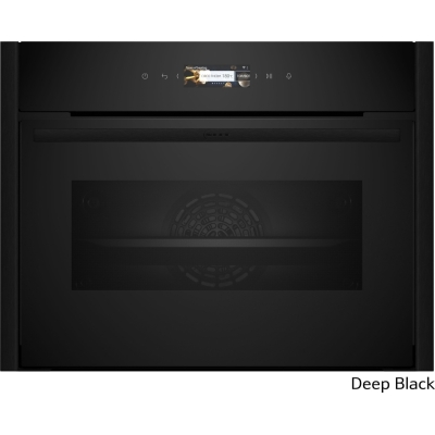 Neff C29CR7KY0, compact oven with pyrolysis, Deep Black Z9045DY0, EEK: A+, WITH 7 YEAR WARRANTY
