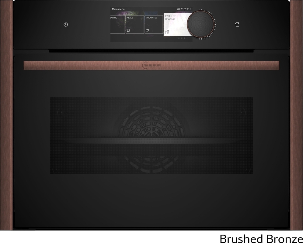 Neff C29FY5CY0, compact steam oven with FullSteam, brushed bronze Z9045BY0, EEK: A+, WITH 7 YEAR WARRANTY