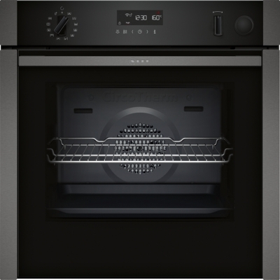 Neff B4AVM4AG0, oven with CircoTherm and Added Steam, Graphite-Grey, EEK: A, WITH 7 YEAR WARRANTY