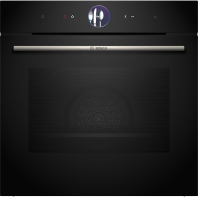 Bosch HSG7361B1, built-in steam oven, Series 8, black, EEK: A+, with 5 year guarantee!
