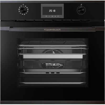 Küppersbusch BD 6340.0 S2, oven black / Black Chrome, with 5 year guarantee!