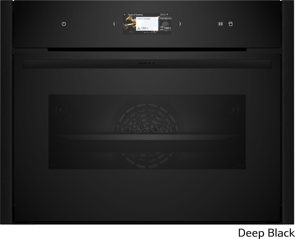 Neff C29FS3AY0, компактная пароварка с функцией FullSteam, Deep Black Z9045DY0, EEK: A+, С ГАРАНТИЕЙ 7 ЛЕТ