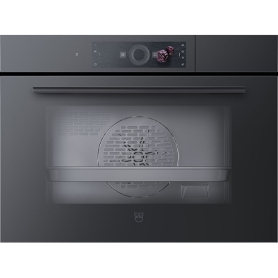 V-ZUG Steamer V4000 45, steam oven, black mirror glass, 2302600006, 10 YEAR WARRANTY!