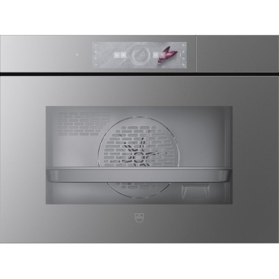 V-ZUG CombiSteamer V6000 45F, steam oven, platinum, WiFi, 2304500009, 10 YEAR WARRANTY!