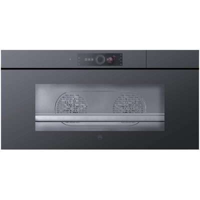V-ZUG CombiSteamer V6000 45L Grand, steam oven, mirror glass black handleless, 2304600007, 10 YEAR WARRANTY!