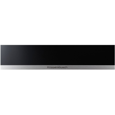 Küppersbusch CSW 6800.0 S1, 14 cm warming drawer, front black / stainless steel, with 5 year guarantee!