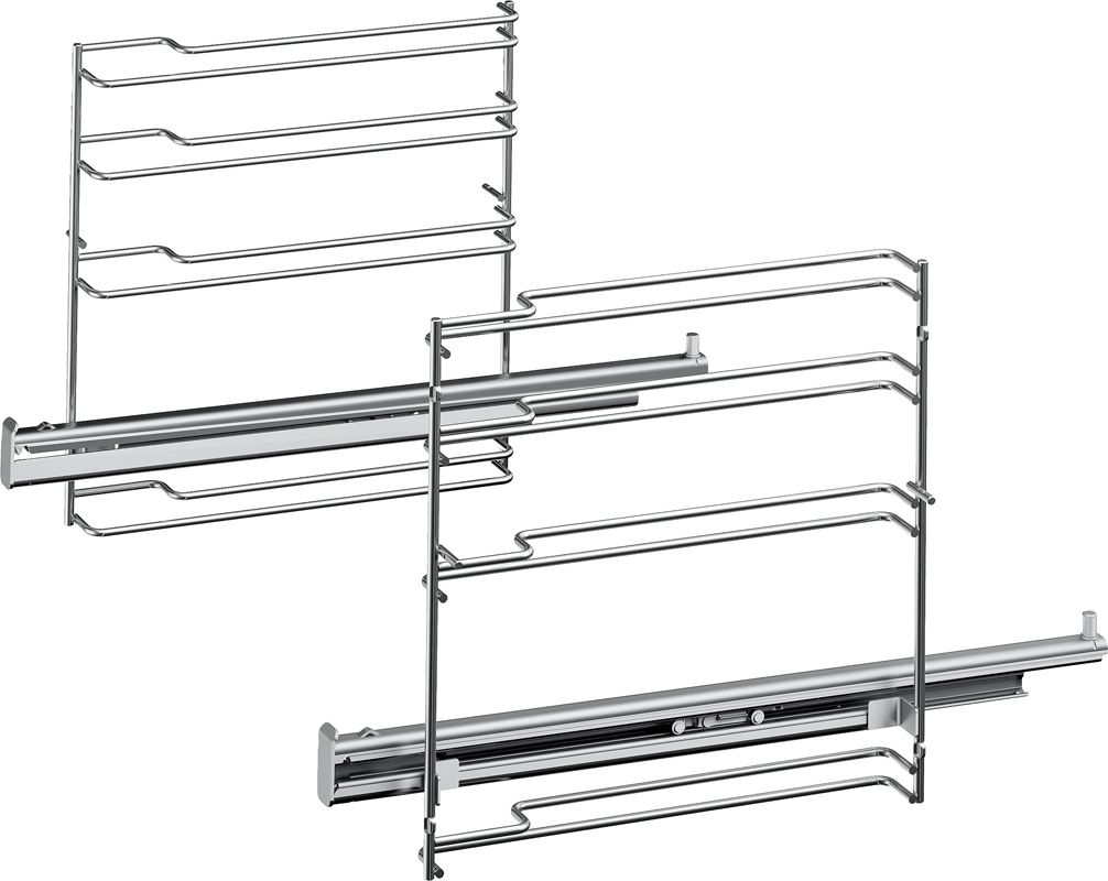 Bosch HEZ638170, teleskoop täispikendus, 1-kordne, roostevaba teras