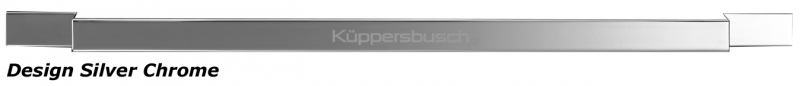 Küppersbusch handle, Conceptline, design Silver Chrome, 7503