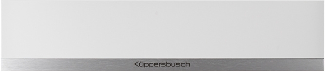 Küppersbusch ZC 8022, передняя панель из белого стекла для компактного ящика