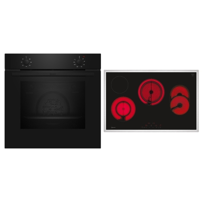 Neff BX18B, SET sisseehitatud ahi B1DCA0AK0 ja klaaskeraamiline pliit T18SDH9L0, kr: A, garantiiga 5 aastat!
