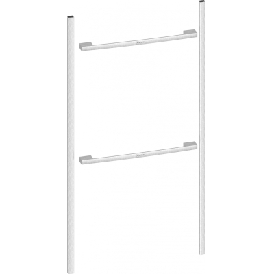 Neff Z9105MY0, Flex Design Kit for Seamless Combination, 105 cm, Metallic Silver