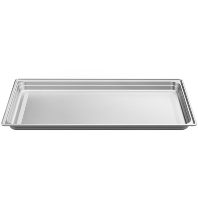 V-ZUG roostevabast terasest leht, perforeerimata, L/P/K 629 x 370 x 28 mm, 1094788