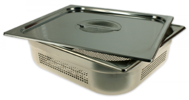 Lacanche Perforated gastro container with lid, GN 1/3-H 100