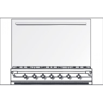 Lacanche tagasein piirdevardaga, roostevaba teras, LCHD 700