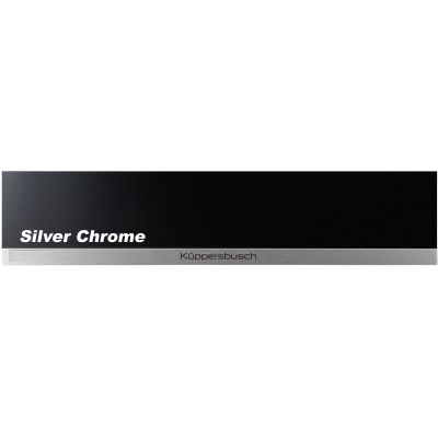 Küppersbusch CSZ 6800.0 S3, 14 cm tarvikute sahtel, ees must / hõbedane kroom, garantiiga 5 aastat!
