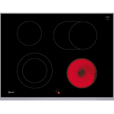Neff M17SRF0L0, стеклокерамическая варочная панель с управлением, 70 см, черная, на раме, с гарантией 5 лет!