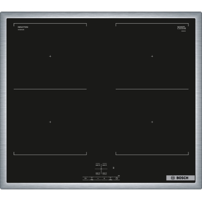 Bosch NVQ645CB6E, pliidiga juhitav induktsioonpliit, seeria 4, raamile kinnitatud, 60 cm, garantiiga 5 aastat!