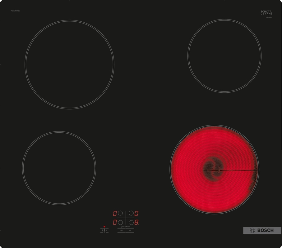 Bosch PKE61RAA2E, electric hob, series 2, frameless, 60 cm, with 5 year guarantee!