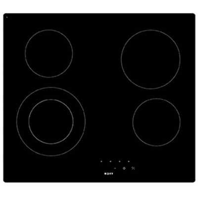Novy Comfort 1109 glass ceramic hob, 59 cm, with 5 year guarantee