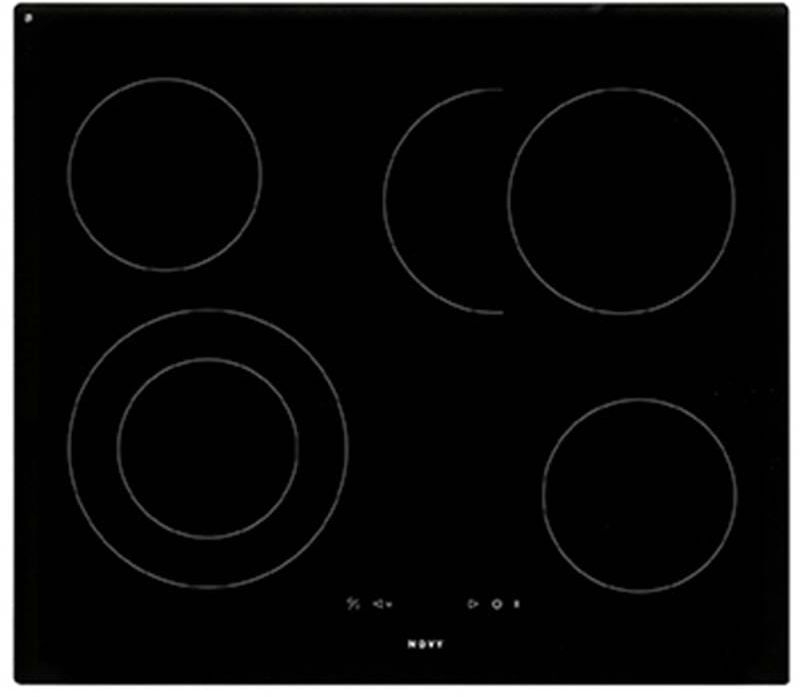 Novy Power 1102 glass ceramic hob, 59 cm, with 5 year guarantee