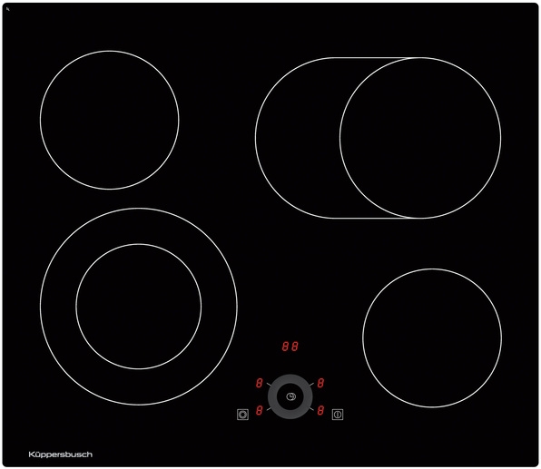 Küppersbusch KE 6330.0 SR, электрическая варочная поверхность, 60 см, безрамочная, с гарантией 5 лет!