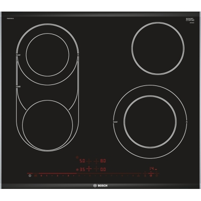 Bosch PKM675DP1D, electric hob glass ceramic, series 8, frame-mounted, 60 cm, with 5 year guarantee!
