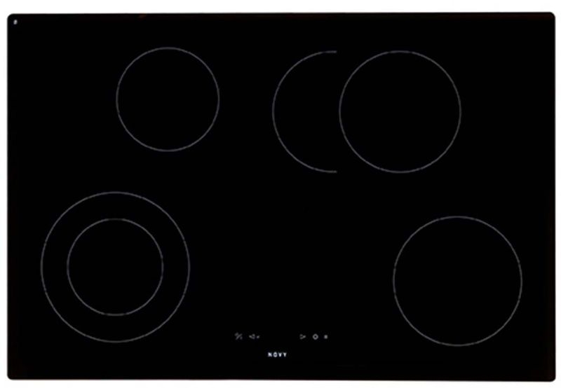 Novy Comfort 1119 glass ceramic hob, 78 cm, with 5 year guarantee