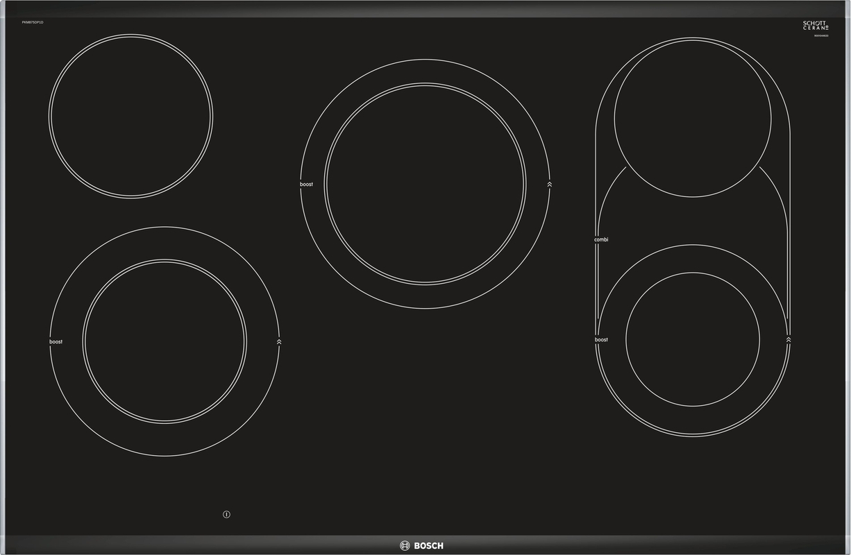 Bosch PKM875DP1D, electric hob glass ceramic, series 8, frame-mounted, 80 cm, with 5 year guarantee!