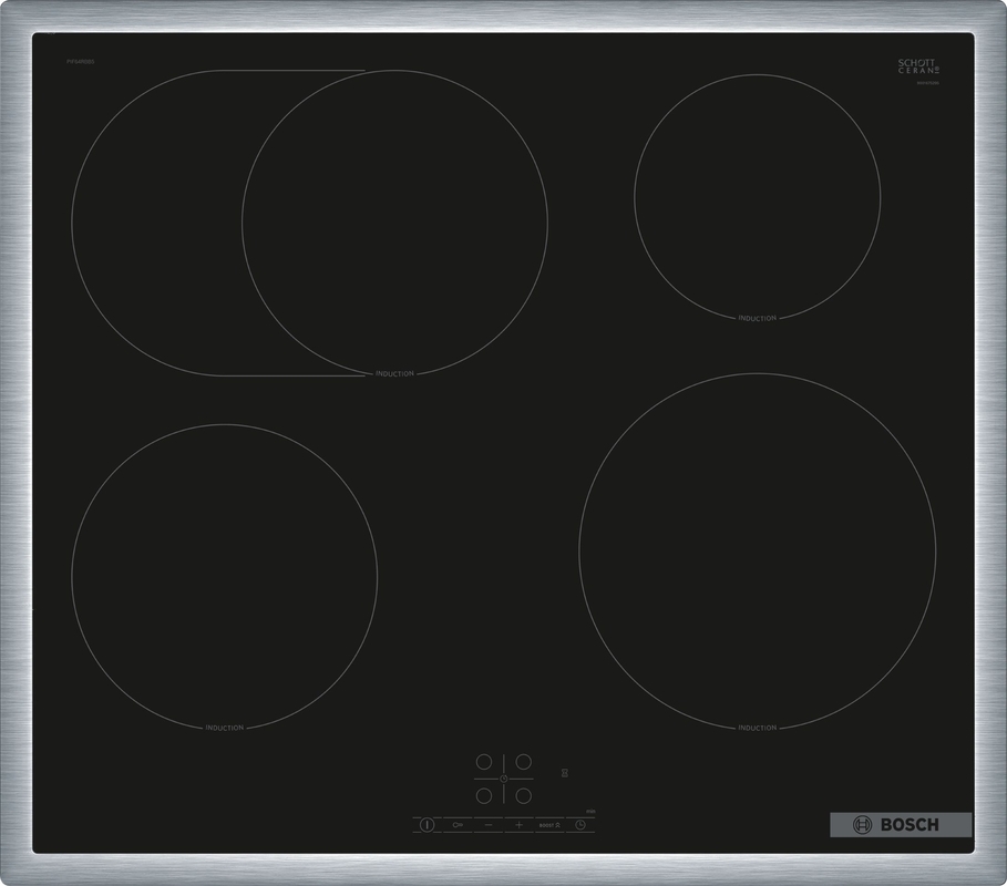 Bosch PIF64RBB5E, induction hob, series 4, frame-mounted, 60 cm, with 5 year guarantee!