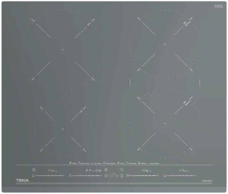 Teka IZC 64630 ST MST, induktsioonpliit, 60 cm, tahk, kivihall, 112500026, garantiiga 5 aastat!