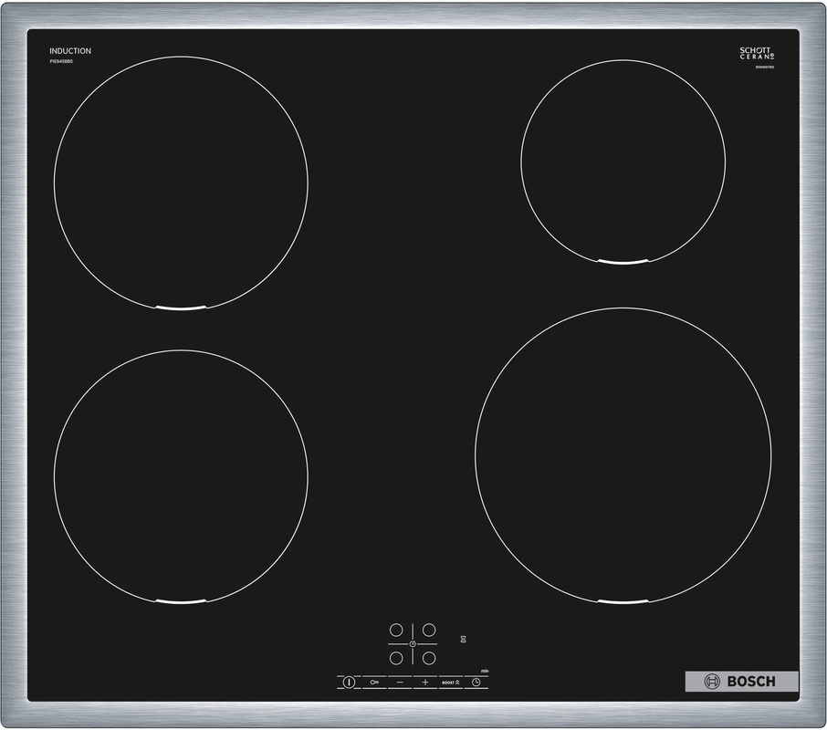 Bosch PIE645BB5E, induktsioonpliit, seeria 4, raamile kinnitatud, 60 cm, garantiiga 5 aastat!