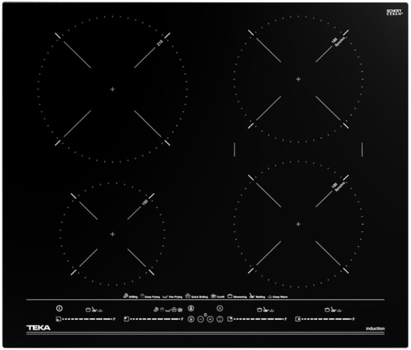 Teka ITC 64630 BK MST, induction hob, 60 cm, metal frame, 112500023, with 5 year guarantee!