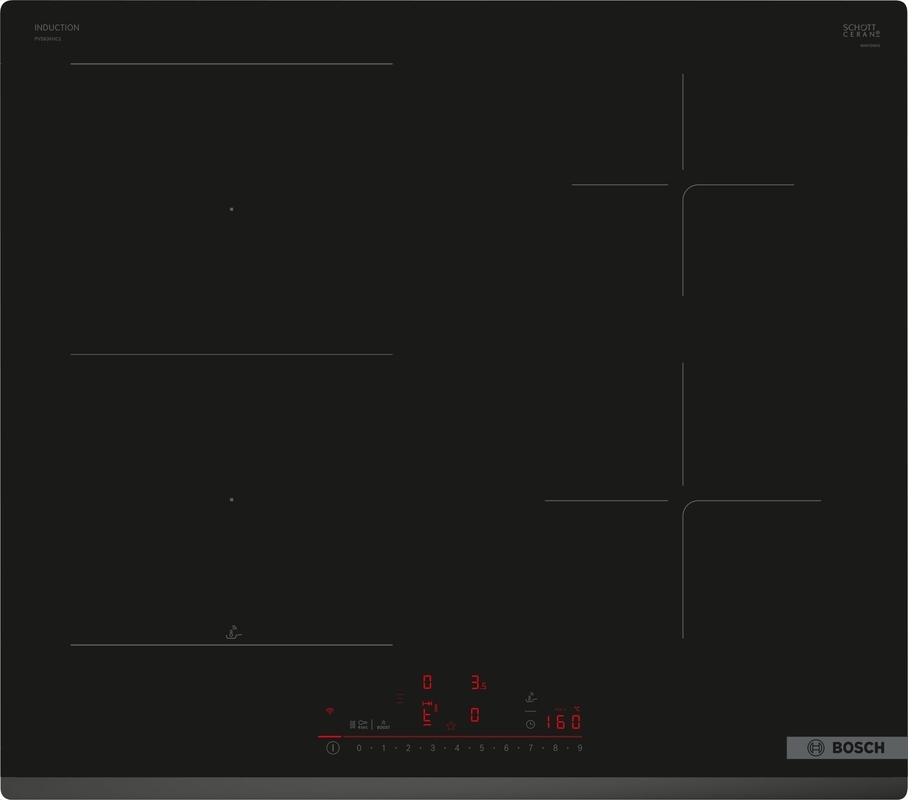 Bosch PVS63KHC1E, induction hob, series 6, frameless, 60 cm, with 5 year guarantee!