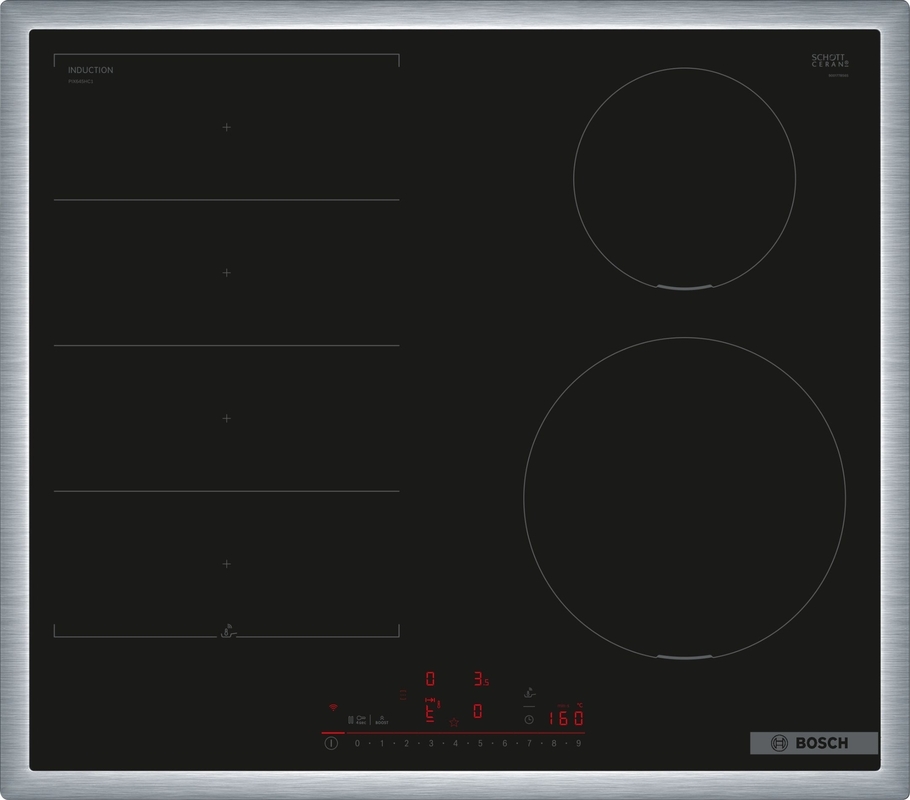 Bosch PIX645HC1E, induction hob, series 6, frame-mounted, 60 cm, with 5 year guarantee!