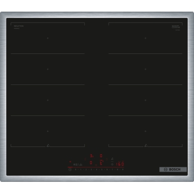 Bosch PXX645HC1E, induktsioonpliit, seeria 6, raamile kinnitatud, 60 cm, garantiiga 5 aastat!