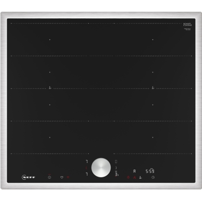 Neff T66STY4L0, induktsioonpliit, 60 cm, must, roostevaba terasraam, garantiiga 5 aastat!