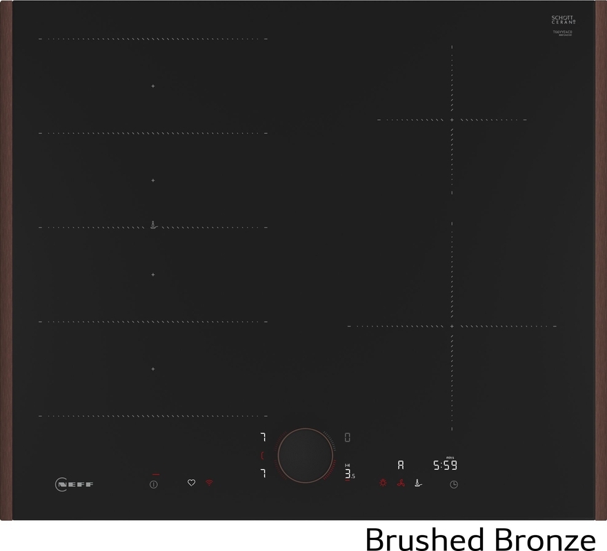 Neff T66YYE4C0, индукционная плита, 60 см, матовая бронза Z9802PFBY0, С ГАРАНТИЕЙ 7 ЛЕТ