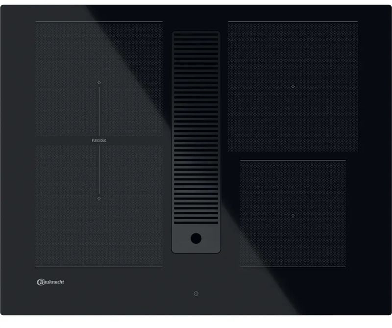 Bauknecht BVH 2065B induction hob with integrated extractor hood, 60 cm, EEK: A, with 5 year guarantee!