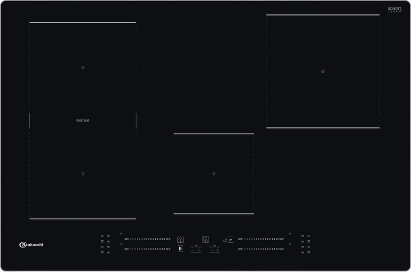 Bauknecht BS 2677C AL induction hob with aluminum frame, 77 cm, with 5 year guarantee!