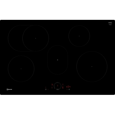 Single piece Neff T58PHF1L0, induction hob, 80 cm, black, flush, with 5 year guarantee!
