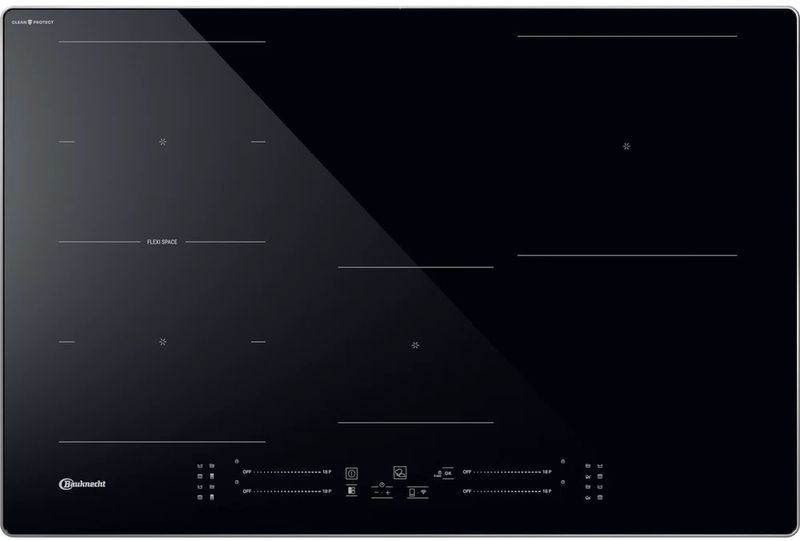 Bauknecht BS 2677F CPAL induction hob with aluminum frame, 77 cm, with 5 year guarantee!