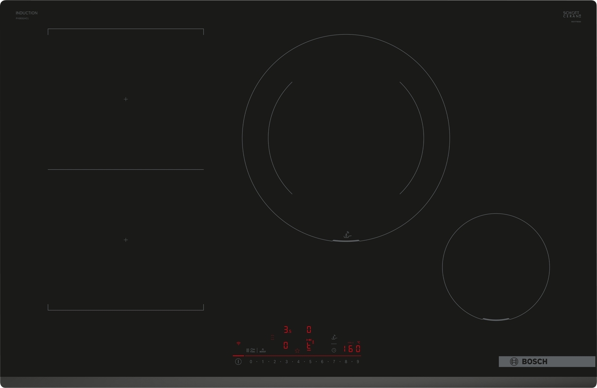 Bosch PVS831HC1E, induction hob, series 6, frameless, 80 cm, with 5 year guarantee!